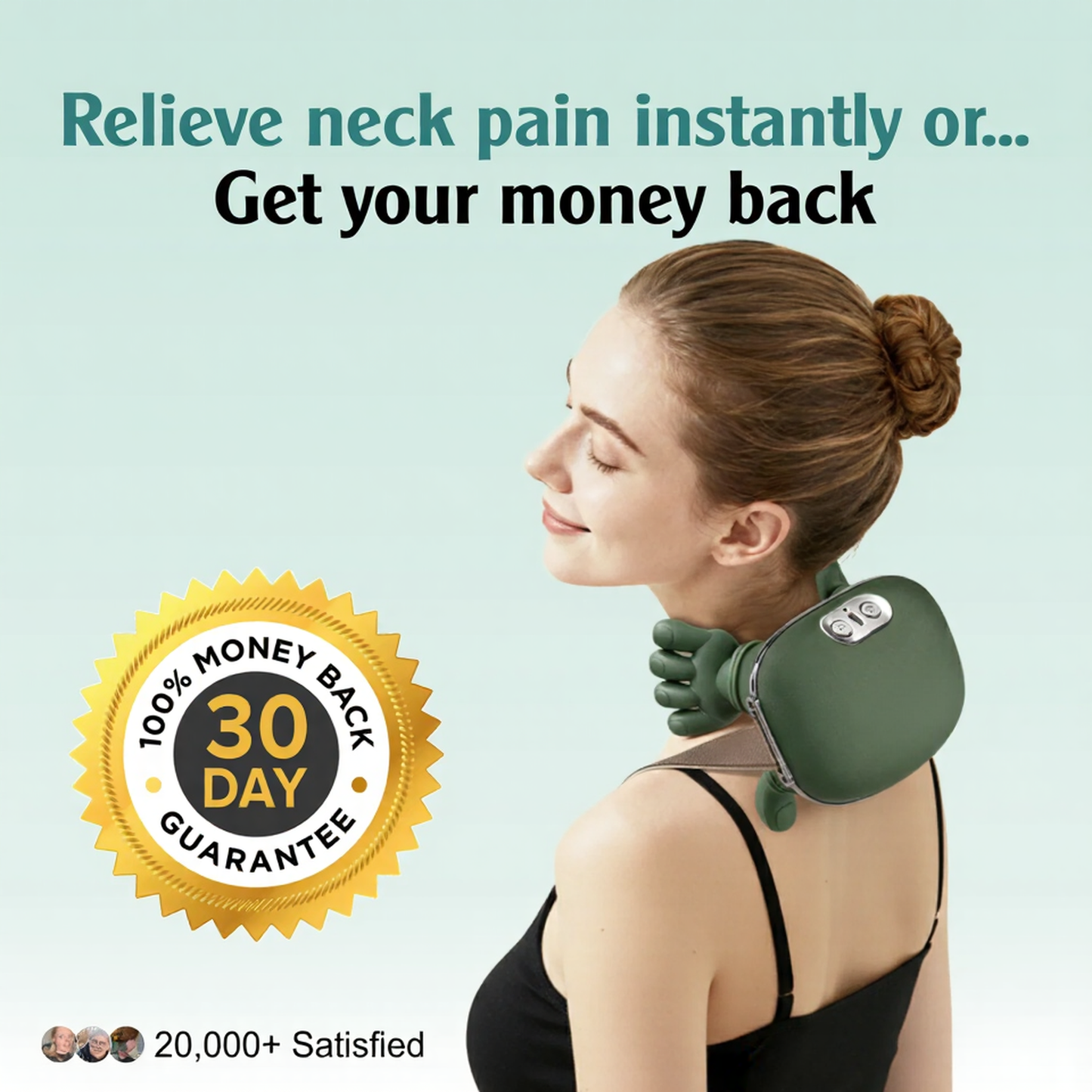 Lumara™ - Bionic Hand Massager For Neck & Shoulder Pain